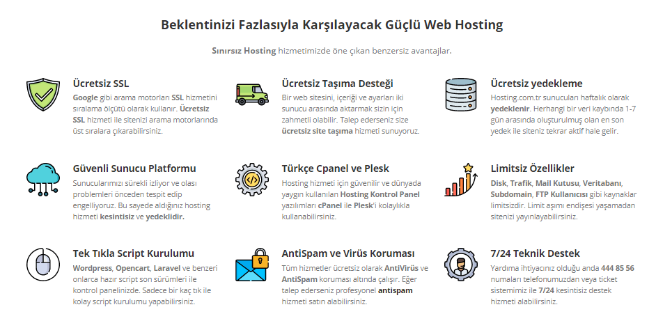 hosting paketi