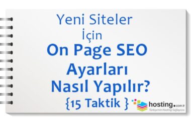 On Page Seo Ayarları