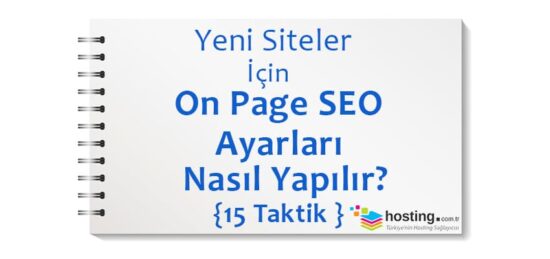 On Page Seo Ayarları