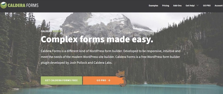 Caldera Forms
