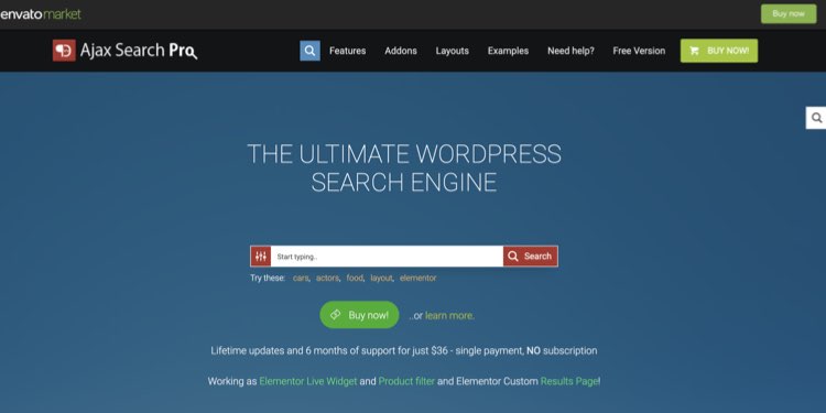 Ajax Search Pro
