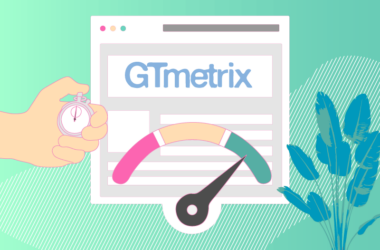Bir el kronometre ile web sitesi hızını ölçerken, GTmetrix arayüzü hız göstergesinde yeşil renkle belirtilen yüksek PageSpeed performansını gösteriyor.