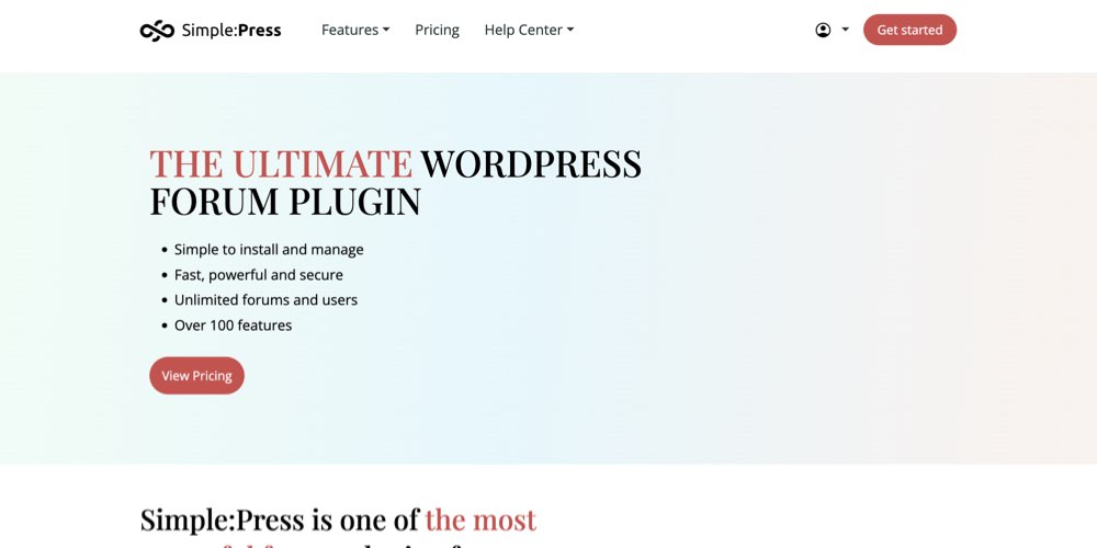 Simple: Press