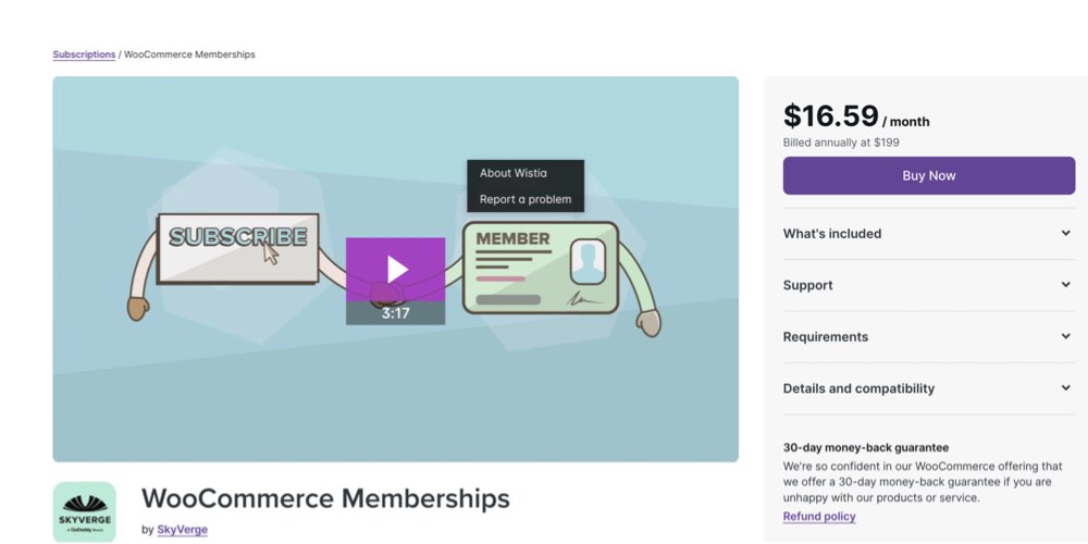 WooCommerce Membership