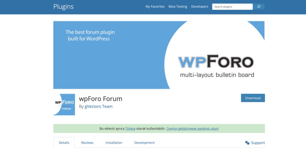 wpForo