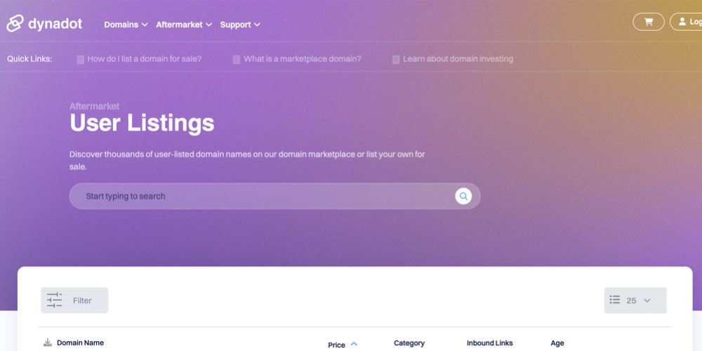 Dynadot Marketplace