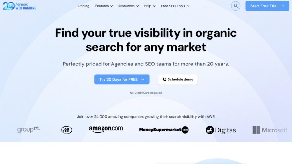 Advanced Web Ranking