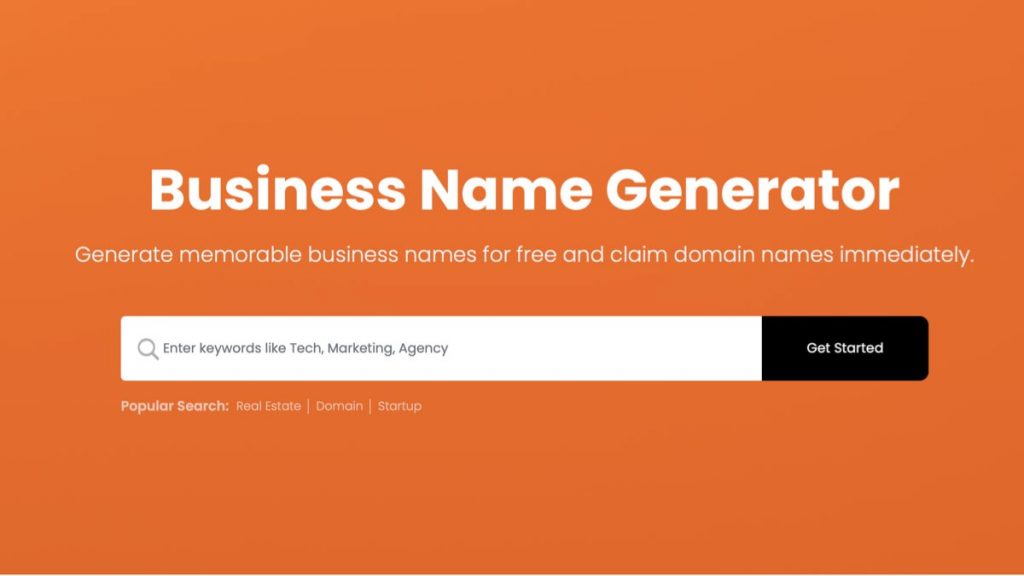 Business Name Maker