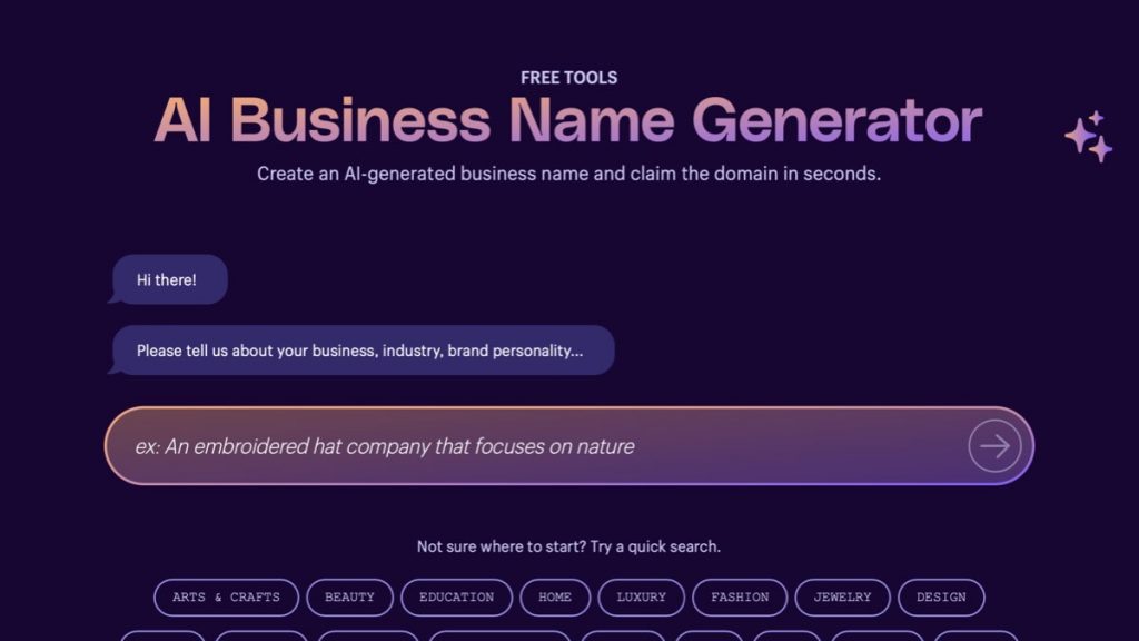 Shopify - AI Business Name Generator