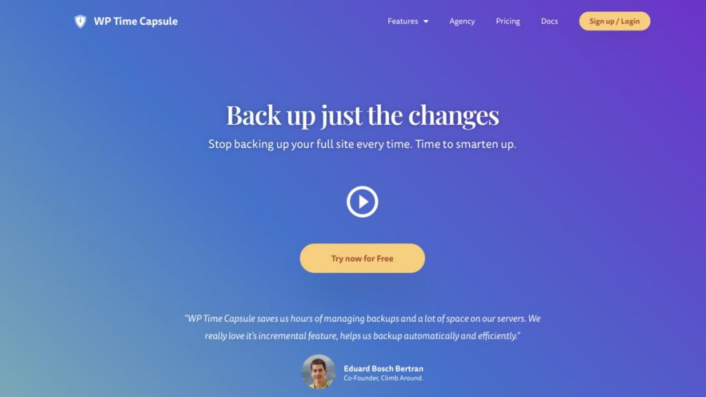 WP Time Capsule