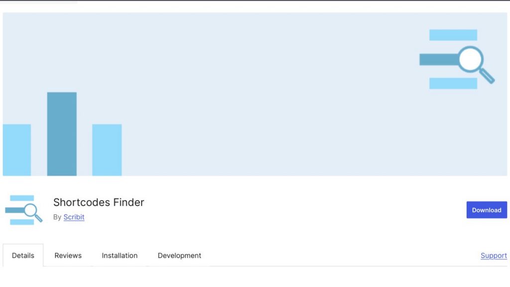 Shortcodes Finder