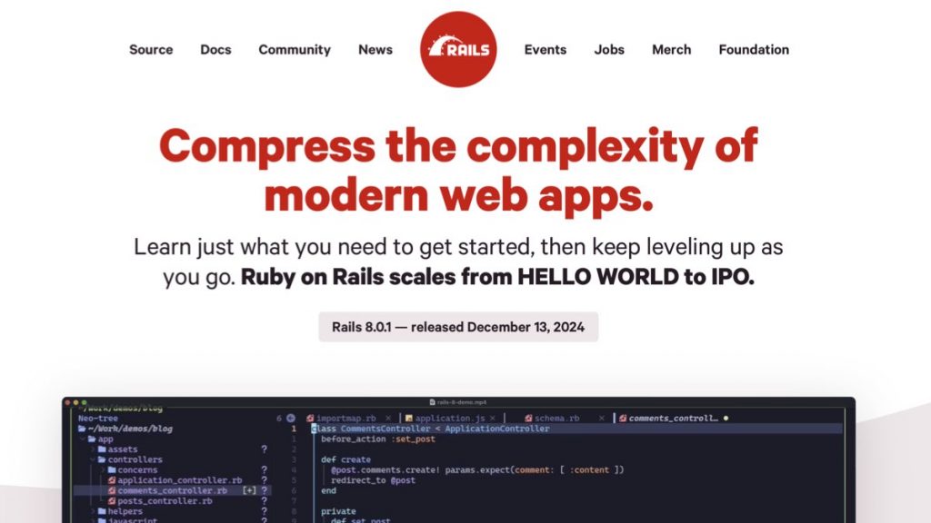 Ruby on Rails