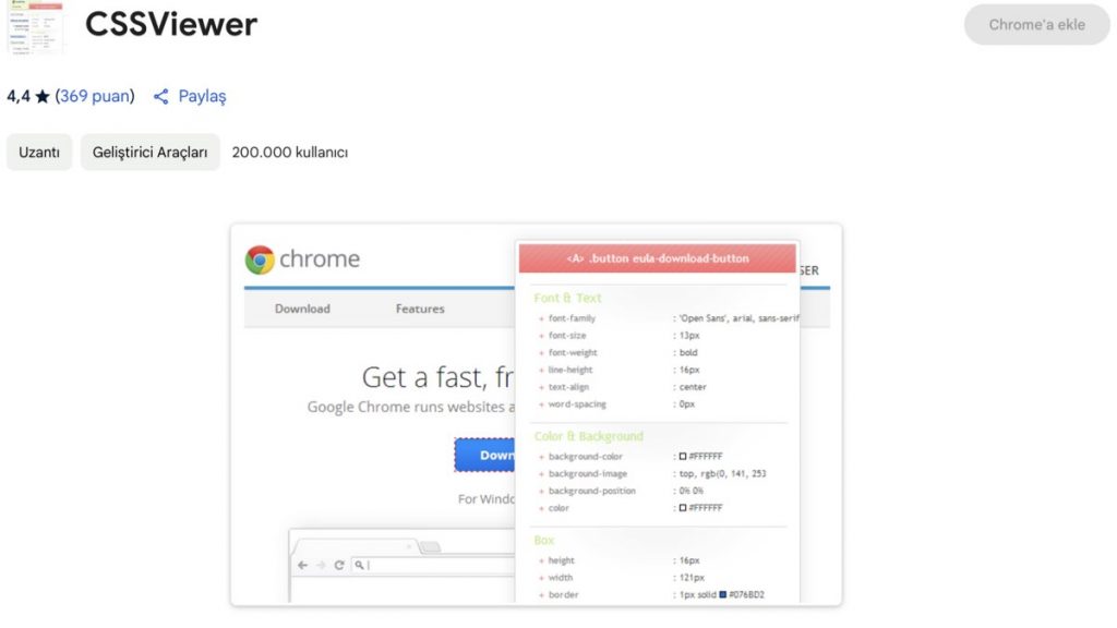 CSS Viewer