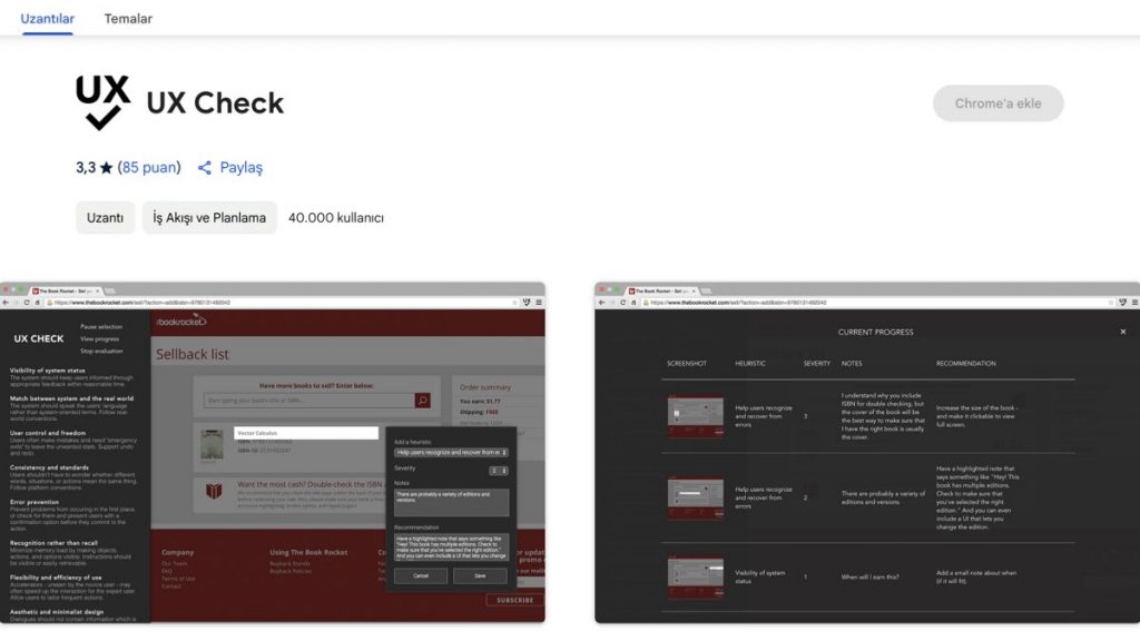 UX Check