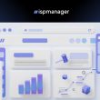 ispmanager'ın barındırma yönetimi için modern kontrol panelini gösteren 3D arayüz. Analitik grafikler ve mobil uyumlu öğeler, panelin kullanım kolaylığını ve zengin özelliklerini vurguluyor.