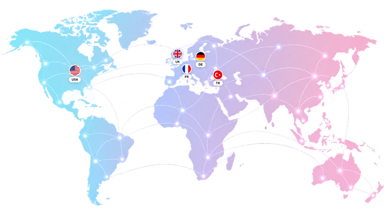 VPS Server Lokasyonları